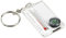HIOPOIUYT Schlüsselanhänger, multifunktional, Camping-Kompass, Thermometer, Outdoor, Klettern, Temperaturtester, Überlebensgerät, Rucksackausrüstung