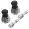 CHICAMPERA 2 Sets Stainless Steel Steam Release Float Valve Pot Pressure Regulator Accessories Pressure Cooker Jigger Valve Plastic Pressure Cooker
