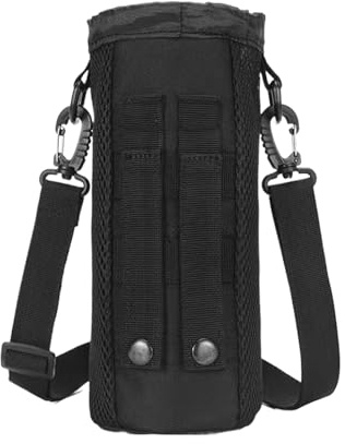 Porte-Gourde avec Sangle Sac de Transport à Cordon Coulissant pour | Porte-Hydratation Léger avec Bandoulière Adjustable pour Running et Activités Extérieures