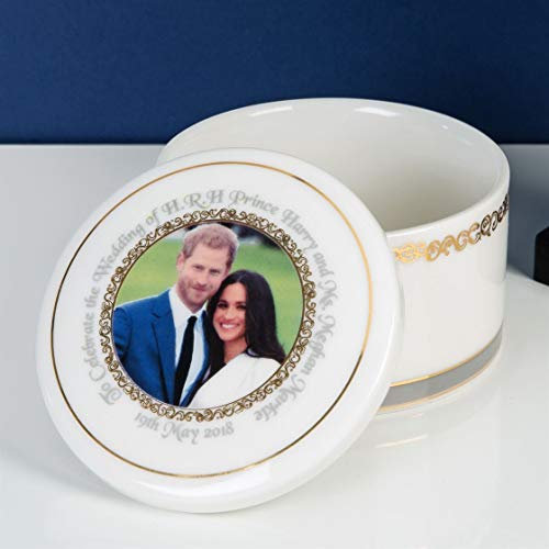 Mariage Royal NEUF Porcelaine anglaise Boîte à bijoux