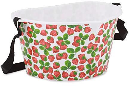 4BIG.Fun Erntekorb 3L für Beeren Beerenpflückungskorb Sammelbehälter Емкость для сбора ягод Erdbeere pflücken Behälter Beerenpflücken