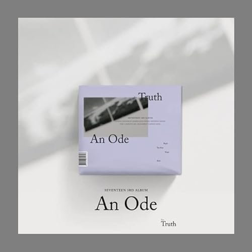 Seventeen 'An Ode' 3rd Regular Album Version.4 Truth-Violet CD+104p PhotoBook+8p Mini Book+4p PhotoCard+Pre-Order Item+Message PhotoCard SET+Tracking Kpop Sealed