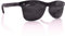 glozzi Sonnenbrille Herren und Damen Holz Polarisiert und Entspiegelt UV400 Schwarz mit Holzbügeln aus Ebenholz und Brillenetui aus Kork