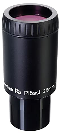 Levenhuk Ra Plössl 25 mm, 1,25 Zoll Durchgehend Mehrfachvergütetes Teleskopokular Für Kontrastreiche, Scharfe Und Lebhafte Ansichten