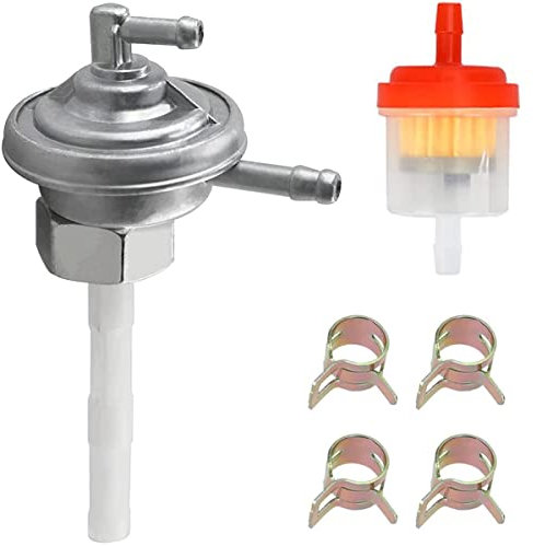 ZAMDOE Fuel Tank Switch Pump Valve Petcock for GY6 50cc 60cc 139QMB 152QMI 157QMJ 70cc 80cc 90cc 125cc 150cc CH80 Go Kart ATV Moped Motorcycle Scooter Carter