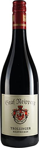 Weingut des Grafen Neipperg Trollinger Rotwein halbtrocken (1 x 0.75 l) | Graf Neipperg - Das VDP Weingut aus Württemberg - Rotwein