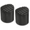 sourcing map Ladder Non-Slip Feet Mat 48mm ID Rubber Round Telescopic Ladder Accessories Pad Cover Cushion for Ladder Protection Black Pack of 2