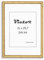 VictoR Bilderrahmen Gold 21x30 cm (A4) David - Leiste 14x17mm - Fotorahmen Vintage A4 - Shabby Chic Deko - Bilderrahmen 21x30 Gold