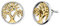 Engelsrufer Damen Ohrring Ohrstecker aus Sterling Silber mit Lebensbaum Symbol - Steckverschluss - nickelfrei - 9mm