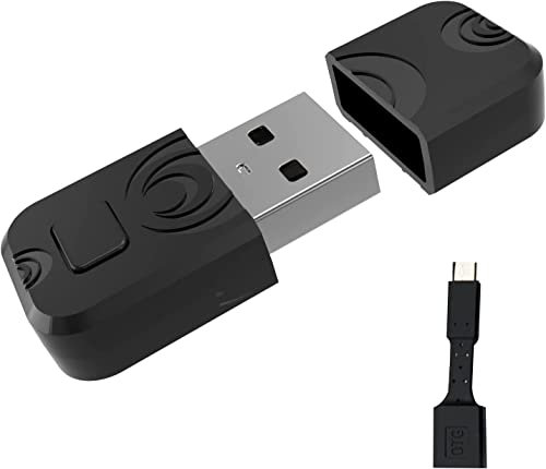Adaptador de controlador Bluetooth para PS4/PS5/Switch Pro, adaptador para controlador Bluetooth AOLION compatible con PC Windows/Android TV Box/Tesla/Steam