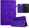 Bxithnr® Funda para Samsung Galaxy Tab A 10,1'' SM-T580 T585 Tablet PU Cuero, Ultra Delgado Carcasa Tab A6 con Soporte Función y Ranura para Tarjetas Flip Case Cover Galaxy Tab A 10.1 2016 - Púrpura