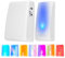 7 Luci Colorate, Home Wireless Colorato Flash Musica Digitale Campanello Lampeggiante Campanello per Porta per Uomini Sordi Anziani