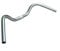 Raleigh Alloy All Rounder Handlebars - Trekking Comfort Cruiser Sit Up for 560mm Wide in Silver-aluminum