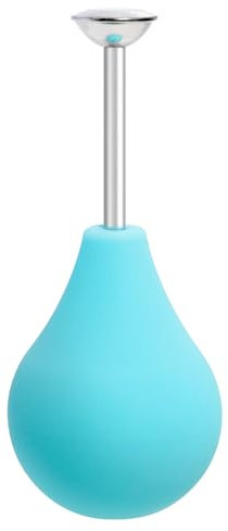 Ponsey Ballbrause 225ml, Schonende Gartenbrause Ballonbrause Bewässerungsbrause Silikon Bewässerung Sprinkler Kugel mit Edelstahl Düse für Gießen Samen,Bonsai, Empfindliche Pflanzen und Stecklinge