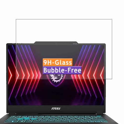 Vaxson Tempered Glass Screen Protector, compatible with MSI Cyborg 14 A13V A13VF A13VE A13UDX A13UCX 14 Laptop Visible Area, 9H Film Protectors Guard