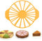 Lot de 10/12 séparateurs de gâteau - Ustensiles de cuisine pour couper 10/12 morceaux de gâteau identiques - Accessoire de pâtisserie pour décorer, parts de lieux de cuisine