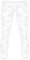 RUNQHUI Men's Floral Lace Sheer Tights Leggings Pants Ankle Length Sissy Pouch Low Rise Pajama Bottoms Nightwear White M