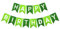 Happy Birthday Striscione Verde, Striscione Buon Compleanno, Festone di Buon Compleanno, Decorazione per Feste di Compleanno di Adulti e Bambini