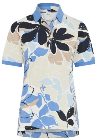 Brax Damen Style.Cleo Pima Pique Print T-Shirt
