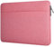 HEDUGO Custodia per Laptop con Tasca per Accessori Custodia Imbottita per Computer da 15,6 Pollici Compatibile con HP Dell Asus Porta Protettiva per Chromebook/Pc Portatile da 15,6”,Rosa