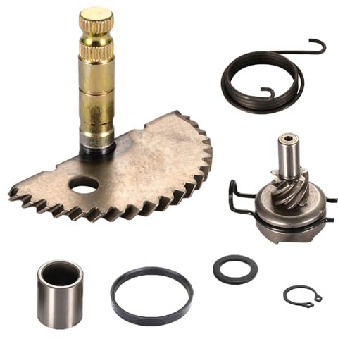 iDMRURvm Kickstarter Ritzel Moped Kick Start Gear Moped Kick Start 6 Stück Kickstarter Welle für Rex RS 450 50 GY6 49CC 50CC 80CC 100CC Roller