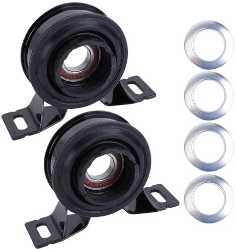 LICHENGTAI 2 Stücke Hinten Antriebswelle Zentrum Unterstützung Lager Halterungen Kompatibel für Land Rover Freelander L314 2000-2006 Lagerung Gelenkwelle Kardanwellenlager ADJ138001 TOQ000040