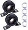 LICHENGTAI 2 Stücke Hinten Antriebswelle Zentrum Unterstützung Lager Halterungen Kompatibel für Land Rover Freelander L314 2000-2006 Lagerung Gelenkwelle Kardanwellenlager ADJ138001 TOQ000040