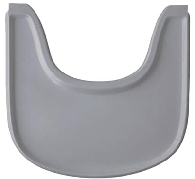 Hochstuhltablett für Stokke Tripp Trapp Stuhl, Tablett am Hochstuhl, Hochstuhl Tischset PP Hochstuhl Platzset,Hochstuhlzubehör,42X42cm (grau)