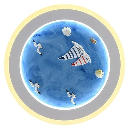 STOBOK Einzigartige Cartoon Wandlampe Für Kinderzimmer Einstellbare Kreative Wandlampe in Blau Dekoration Mit Warmem Licht Und Kinderfreundlichem Design