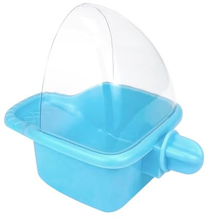 Generisch Vogel Badewanne, Badewanne Hängende Badewanne Hängende Badehaus Für Vogelkäfig, Vogelbadewanne, Schüssel, Haus Vogeltränke Schüssel Vogelkäfig Zubehör Für Unzertrennliche, Finken, Sittiche