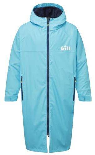 Gill Aqua Parka 100% wasserdichte Wickeljacke – Winddicht – Thermo – Unisex, Marineblau, L