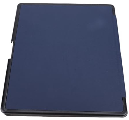 HEEPDD Étui Kindle Scribe 2024 2022, Fin et Léger en Plastique Simili Cuir avec Mise en Veille Automatique et Porte-Stylo, Support Pliable pour Liseuse électronique 10,2 Pouces (Blue)