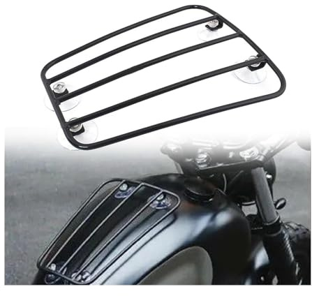 Porte-Bagages Arrière pour T&riumph pour Bobber pour Black 2017+ Support Colis Aero Porte-Bagages Réservoir De Moto Moto(Gloss Black)
