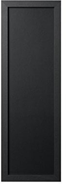 Bi-Office, Blackboard Back2Chalk Essentials, Kreidetafel mit Schwarz Matt MDF Rahmen, 20x60cm