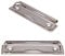 10 x Drahtbügelmechanik Klemmmechanik Klemme Klemmbrett Klemmbügelmechanik Mappe, 100x30mm, silber