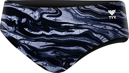 TYR, Herren, Shorts, Men’s Miramar Racer Swimsuit, Titan, 34