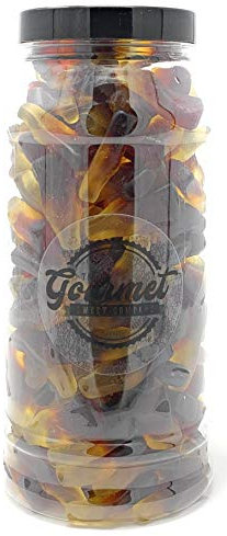 Cola Bottles Retro Sweet Shop Jar by The Gourmet Sweet Company