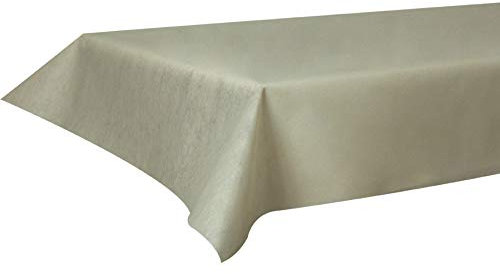 Sensalux Nature Tischdeckenrolle, Tischtuch, Vlies, CO²-neutrale Produktion, Ihr grüner Fußabdruck - 1,18m x 40m Perle