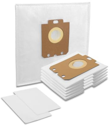 MisterVac | compatible avec les sacs d'aspirateur SG sacs de rechange 20 pièces AEG-Electrolux Ergo Space ZE310 ZE361 GREEN