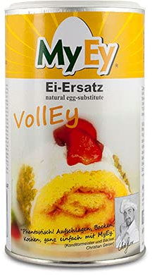 MyEy VollEy Ei-Ersatz, natürlich & voll aufschlagbar, universell einsetzbar, lactosefrei & vegan, 3er Pack (3 x 200 g)