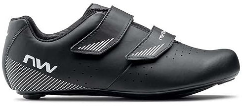 Northwave Jet 3 Rennradschuhe, Fahrradschuhe, Radschuhe, Schwarz 43