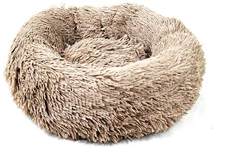 LETIAN Katzenbett Katzenkorb Hundekorb Anti Stress Schlafen Ideal Für Kätzchen Welpen Kleintiere Rundes Weiches Hunde Katzenkissen Extra Weich Und Bequem Waschbares Katzenbett Q,40 * 40 * 20CM