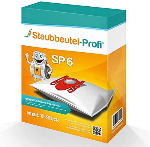 Staubsaugerbeutel kompatibel für Bosch GL-20 Baureihe, BGN2CHAMP, BGLS2LR1H, BGLS2FRESH, BGLS2CHAMP (10 Staubbeutel)