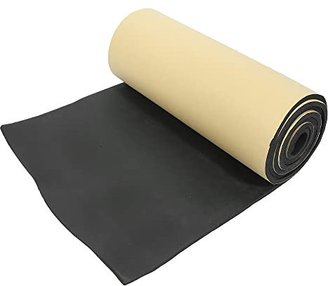 sourcing map Tapis Isolant phonique et Thermique en Mousse pour Plancher de Voiture, 394 mil, 16 pi², 10 mm, 50,8 x 300 cm