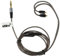 vhbw Audio AUX Kabel kompatibel mit Sony XBA-Z5 Kopfhörer - Audiokabel 3,5 mm Klinkenstecker, 120 cm, Grau