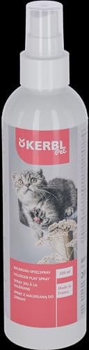 Kerbl Catnip Spray (200 ml, per Gatti, estratti Naturali, Erba gatta per Migliorare Il Benessere, Facile da Applicare) 80086