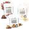 NUTRIFY Flavour Powder 3x150g, Geschmackspulver Bundle Set 1 - Cookie Dough, Milchschokolade & Weiße Schokolade - Ideal zum Süßen, Backen & Verfeinern von Speisen und Getränken- Kalorienarm, Set