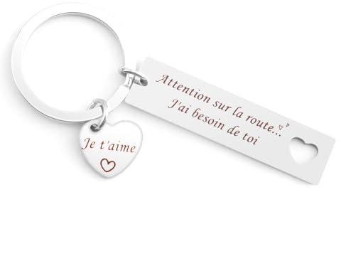 Cadeau Couple,Idee Cadeau Couple,Cadeau Amoureux Pour Homme,Cadeau Saint Valentin Pour Homme,Cadeau Saint Valentin Femme,Cadeau Saint Valentin,Je T'aime-Saint Valentin Cadeau,Porte-Clé Saint Valentin