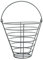 Golf Ball Metal Range Basket Golfball Container with Handle, Holds Contain 50 Balls, Golf Ball Storage Basket for Schools, Golf Courses, Country Clubs, Driving Ranges (Medium)