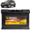 Batteria 70Ah A.G.M. per Range Rover Evoque D150 D180 gasolio ibrido 2018+